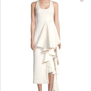 Solace London dress in ivory